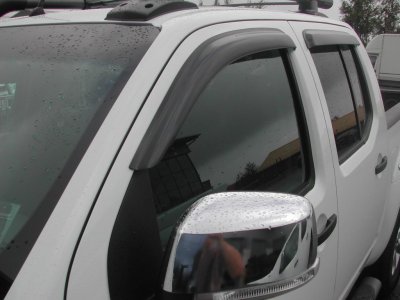 Wind deflector for 4 doors for Nissan Navara/D40 from 2006- &amp; 2011-2014