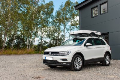 Front and rear wind deflector Volkswagen Tiguan 2016-