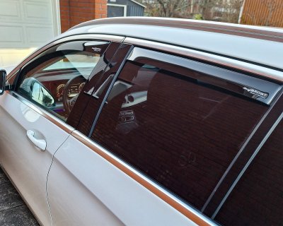 Wind deflectors Mercedes E-Class 2016-2023 | Dark tinted