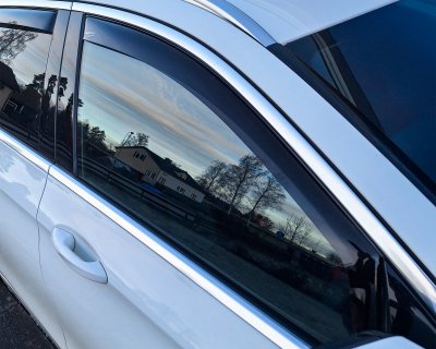 Wind deflectors Mercedes E-Class 2016-2023 | Dark tinted