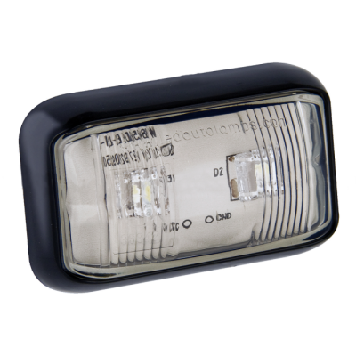 Side marking with black border 12-24V