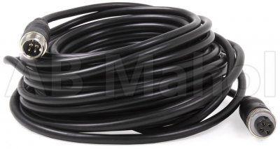 12 m extension cable for connection between rear view camera and screen.