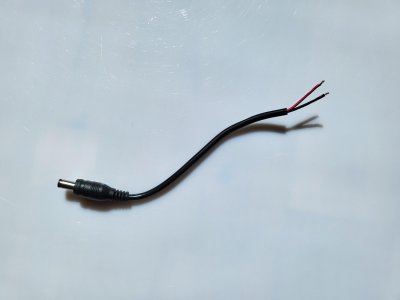 Power cable for rear view camera
