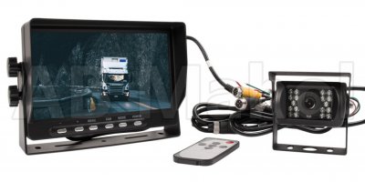 Rear view camera system 5 monitor incl. one camera