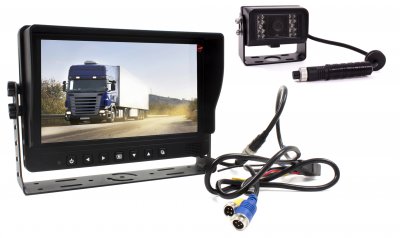 9-inch rear view camera system with 1 standard camera