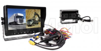 Package with 9 inch screen and 1 rear view camera. Camera of type RC40
