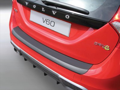 Rear guard in ABS plastic for Volvo V60 from 2011-2017