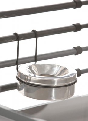 Stainless steel water bowl for MIM VarioCage and others