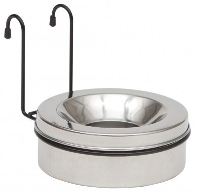 Stainless steel water bowl - 1,2 liters