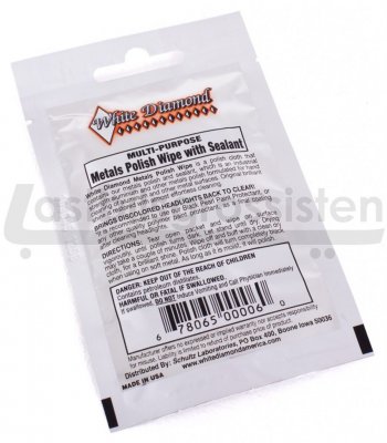 White Diamond - Metal Polish Wipes