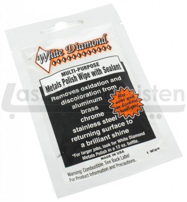 White Diamond - Metal Polish Wipes