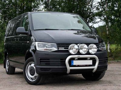 Aluminum bull bar for VW Transporter T6 from 2016-
