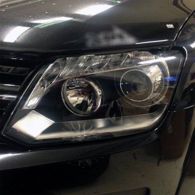 Xenon headlights with LED DRL for Volkswagen Amarok from 2011-