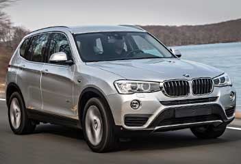 BMW X3 from 2015-2017