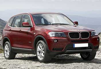 BMW X3 from 2011-2017