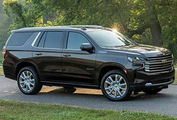 Chevrolet Tahoe from 2021 and newer