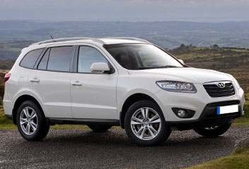 Hyundai Santa Fe from 2010-2012