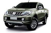 Hasplåt som passar Mitsibishi 200 från 2016-