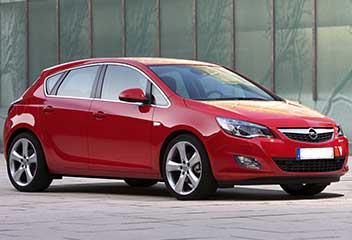 Opel Astra from 2010-2018