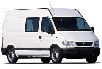 Opel Movano from 1998-2010
