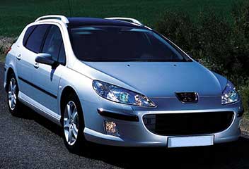 Peugeot 407 SW from 2004-2008