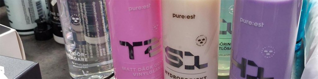 Car care products from Pure:est