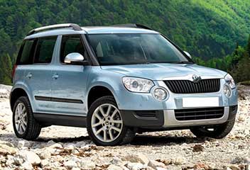 Skoda Yeti from 2010-2017