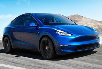 Tesla Model Y from 2020-2025