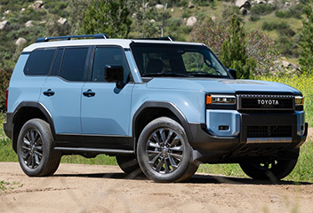Toyota Land Cruiser from 2024 and newer