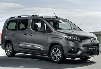 Toyota Proace City Verso from 2019 and newer