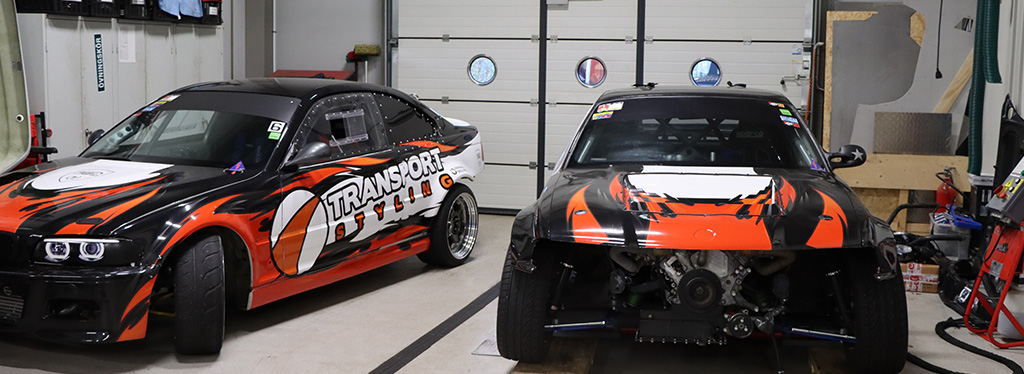 Transportstyling warehouse and vehicles