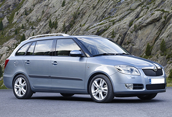 Lastgaller till Skoda Fabia kombi 2007-2014