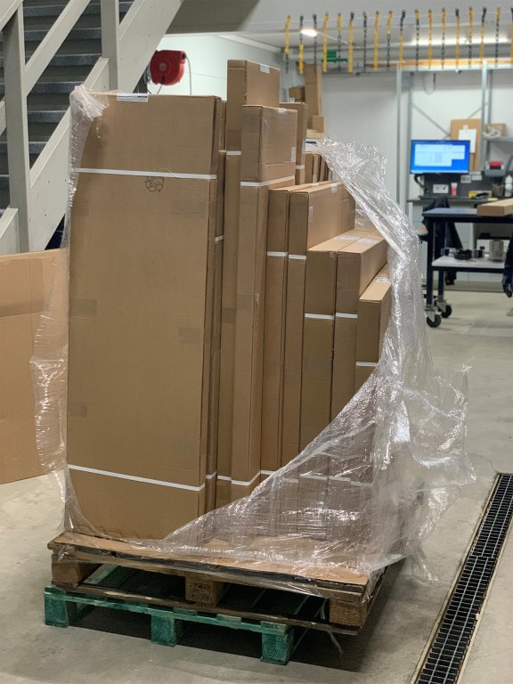 Incoming delivery from Travall